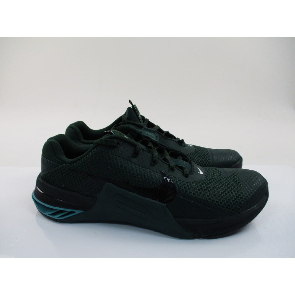 Nike Metcon 7 Training Shoes Mens 12 Green CZ8281-393 Stable React HIIT Gym